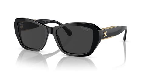 Chanel Butterfly Sunglasses CH5516 56 Black.